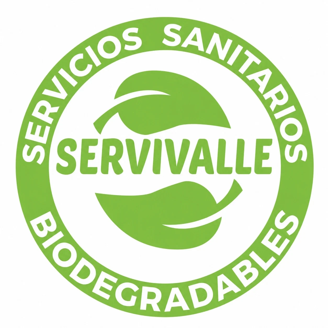 Logo original de Servivalle, servicios sanitarios biodegradables